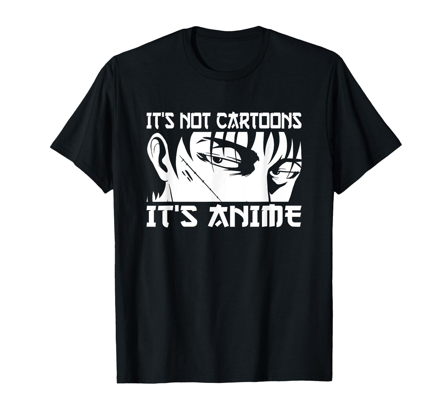 It's not Cartoons It's Anime Men Teen Boy Otaku Anime T-Shirt