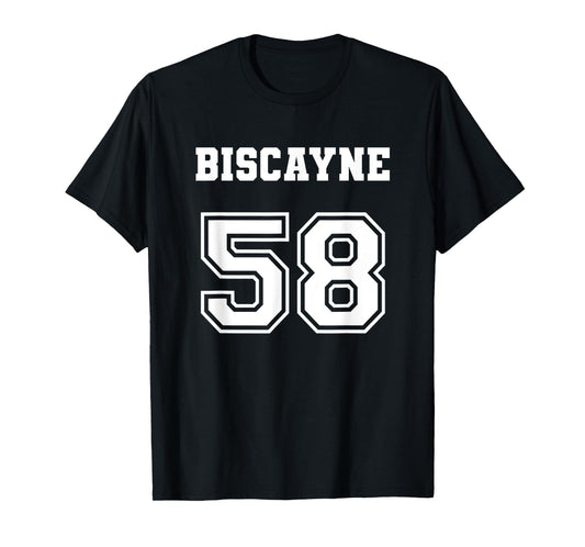 Jersey Style Biscayne 58 1958 Muscle Classic Lowrider Car T-Shirt