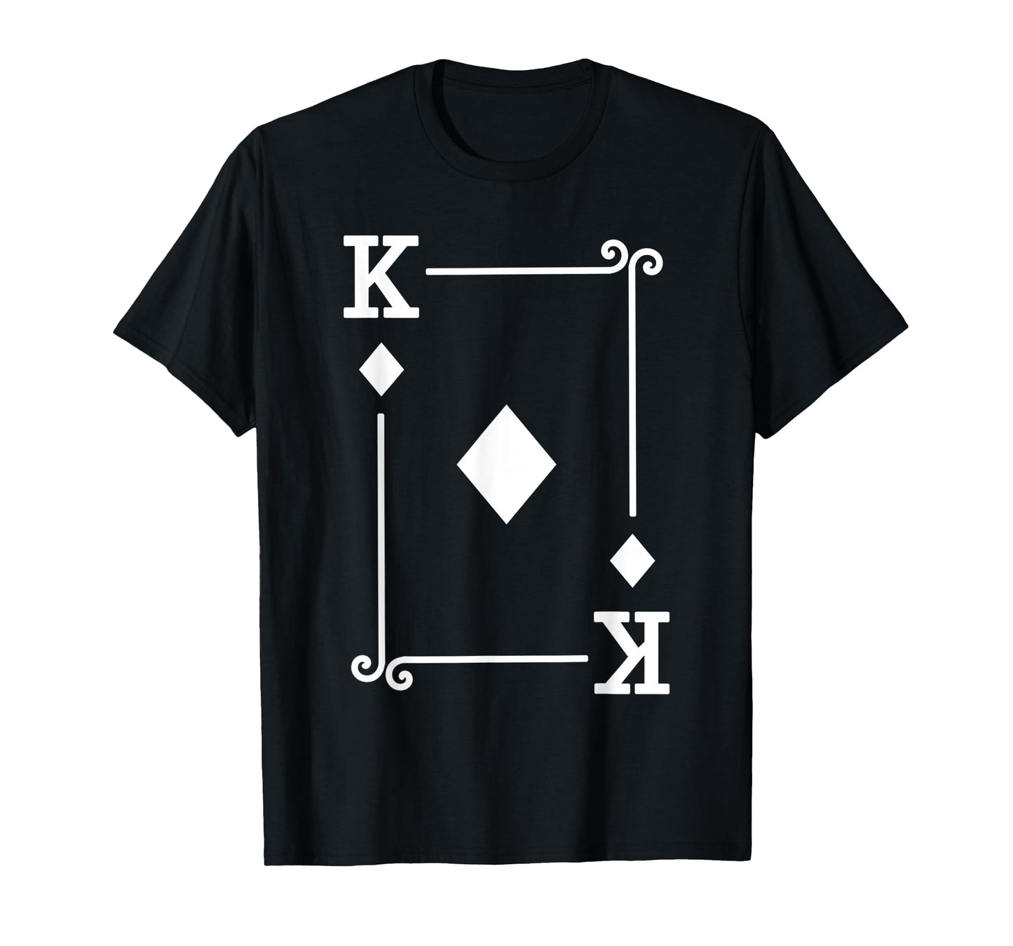 King Diamonds Card Costume - Playing Cards - King Diamonds T-Shirt