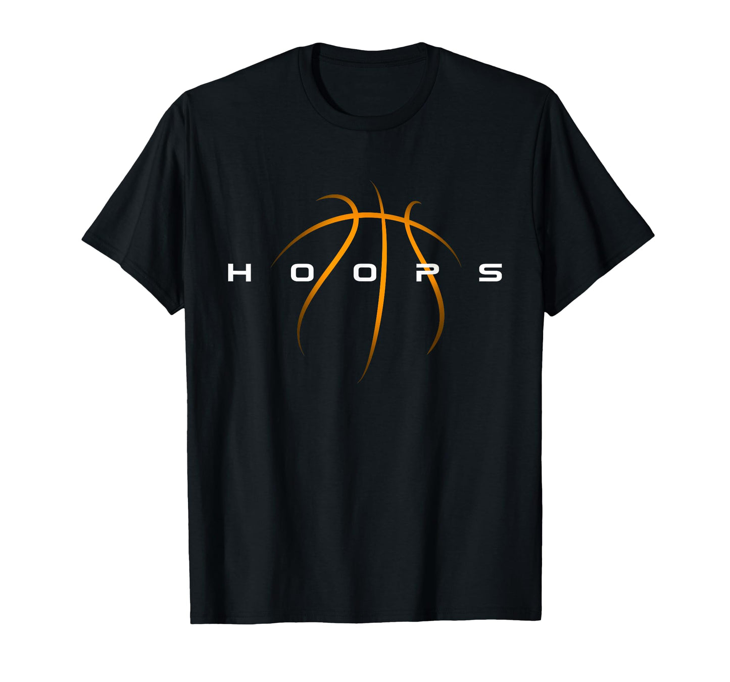 Hoops - Basketball Player Fan Basketball Coach T-Shirt