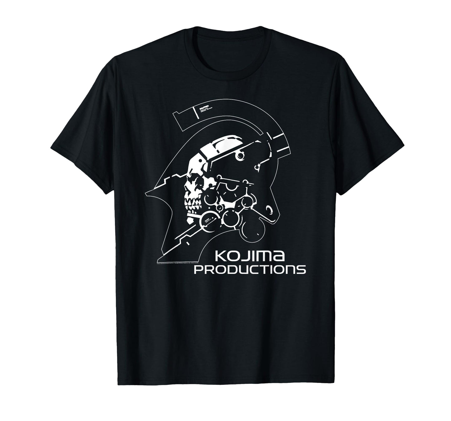 Kojima Productions White Video Gaming Merch T-Shirt