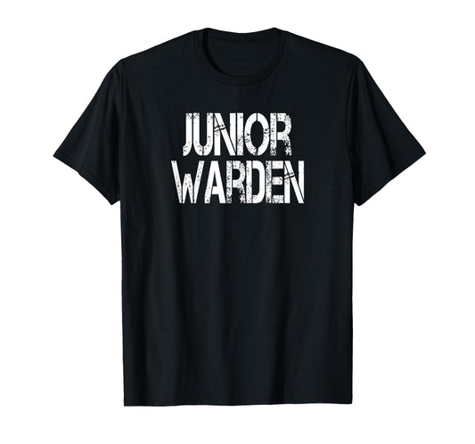 Junior Warden Halloween Costume TShirt Game Fish T-Shirt