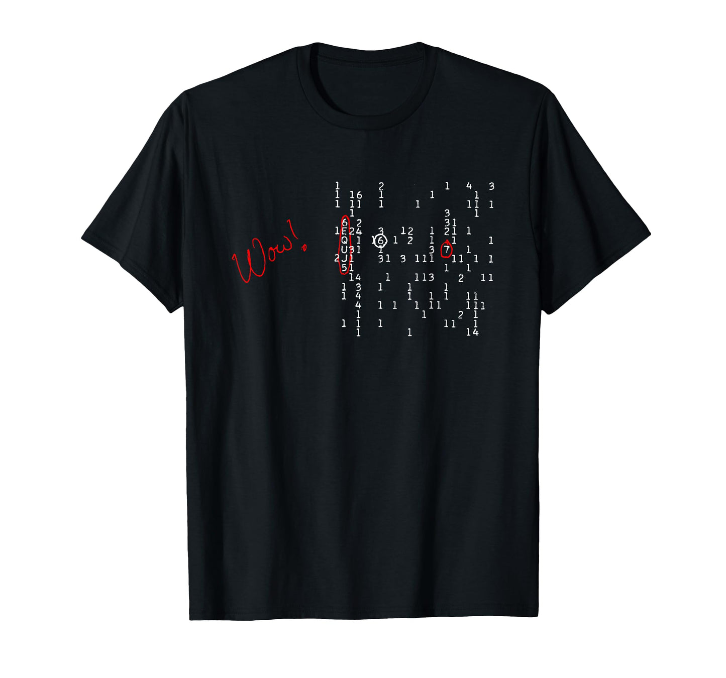 WOW! signal 6EQUJ5 15 Aug 1977 Big Ear SETI ET alien (light) T-Shirt