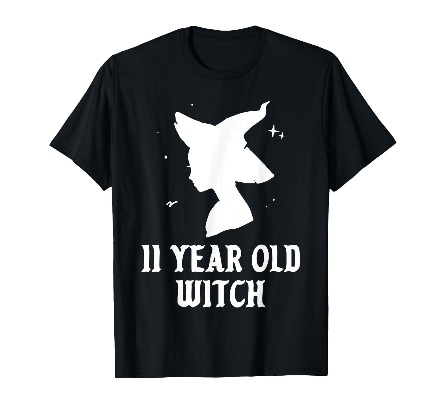 11 Year Old Witch Birthday Party Theme Halloween Costume T-Shirt