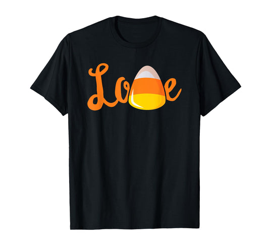 Love Candy Corn Halloween T-Shirt