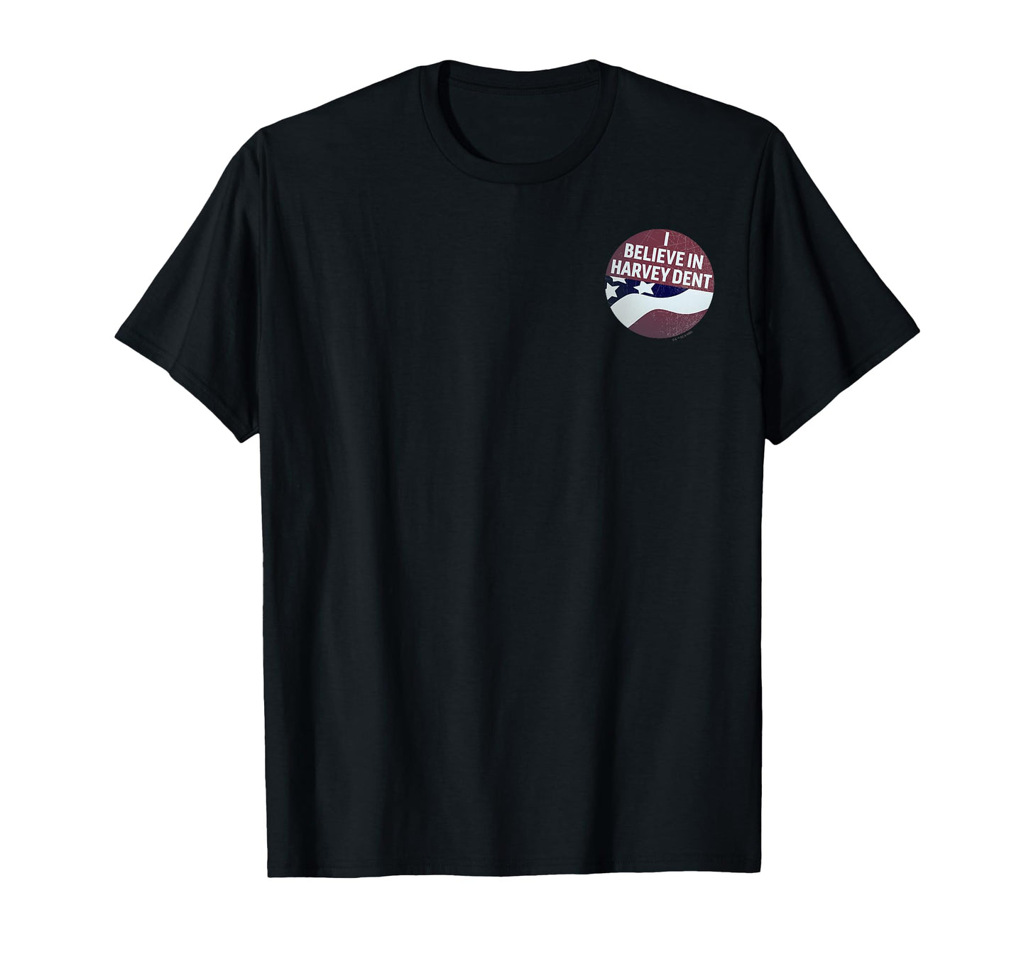 The Dark Knight Distressed I Believe In Harvey Dent Pocket T-Shirt