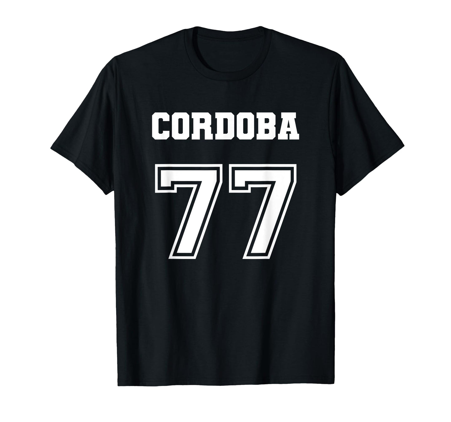 Jersey Style 1977 77 Cordoba Classic Muscle Car Lowrider T-Shirt