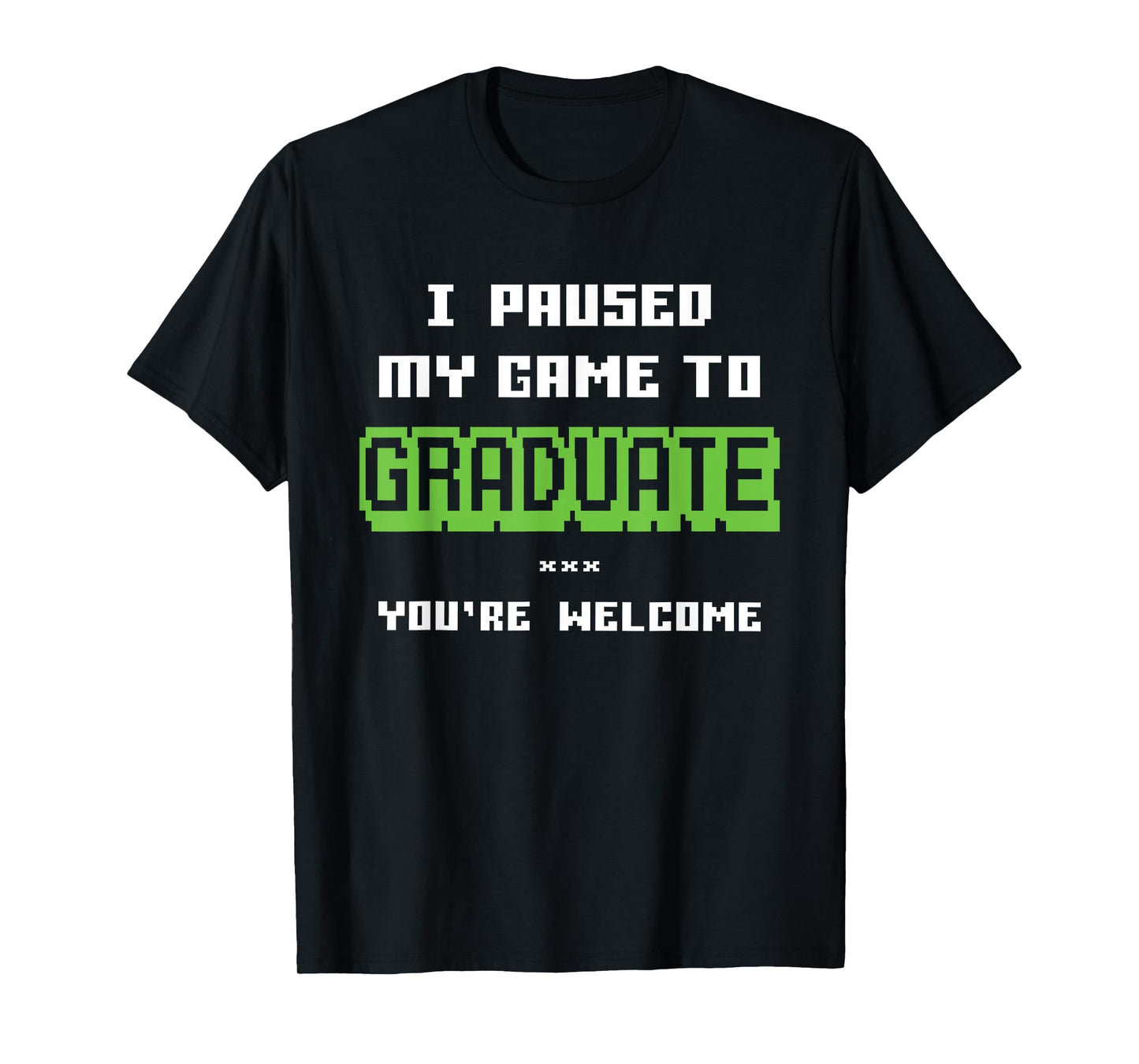 Funny 2025 Gamer Graduate Graduation T-Shirt