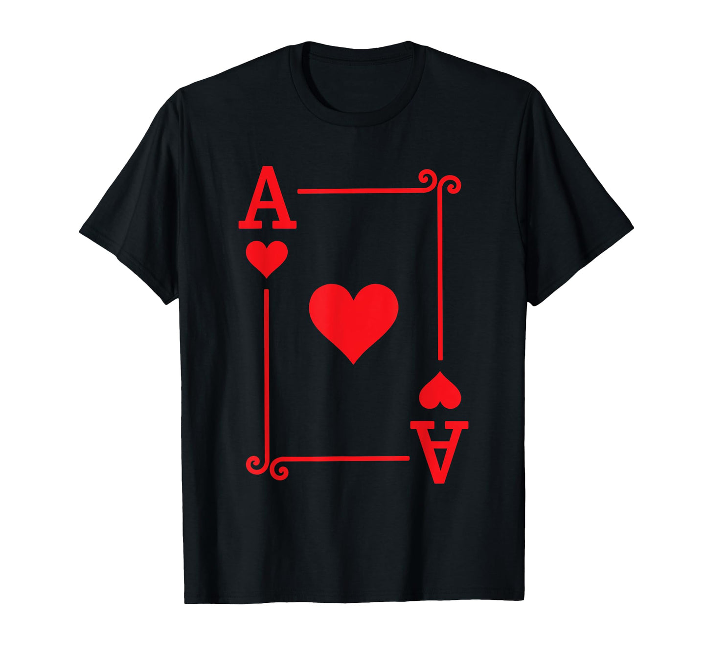 Playing Cards Costume - Ace Hearts Card - Ace Card T-Shirt