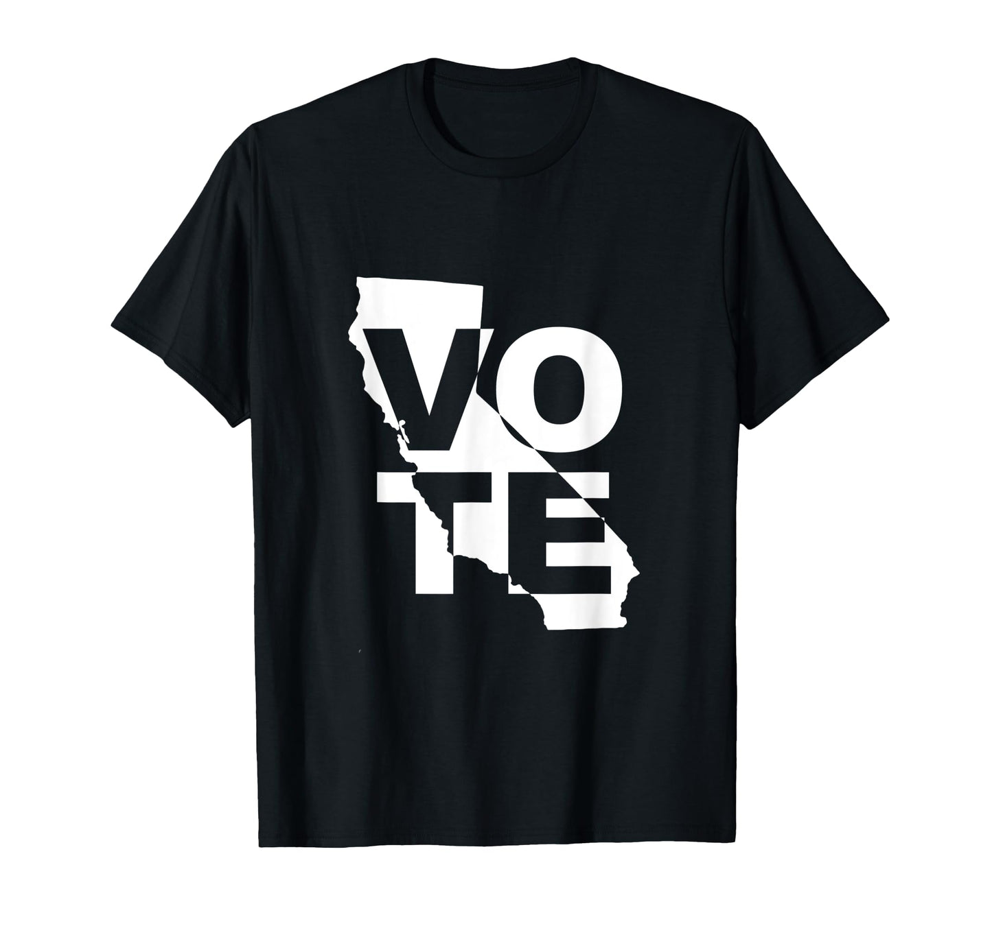 Vote California Home State Voting Rights Support Activism T-Shirt