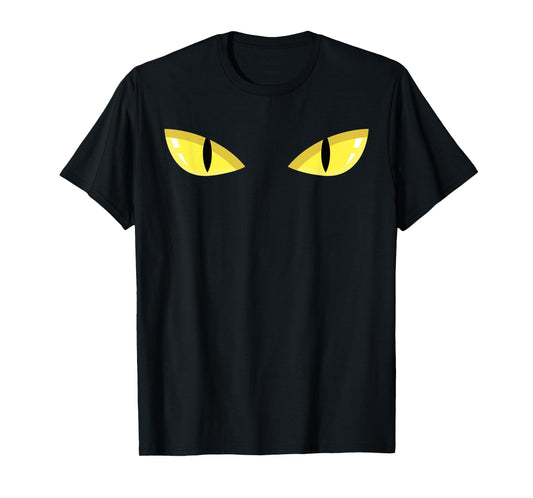 Monster Yellow Eyes T Shirt Costume Dragon Scary T-Shirt