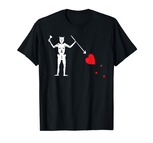 Teerific Teez: PIRATE FLAG (BLACK BEARD) T-Shirt