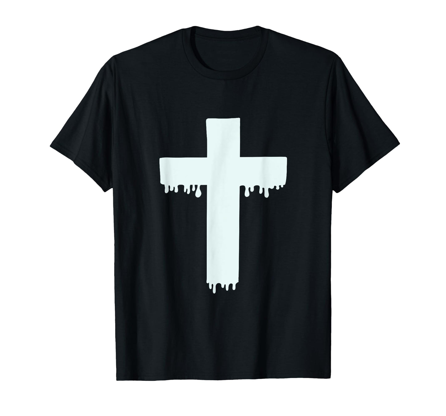Kawaii Pastel Drippy Cross, Gurokaw Japanese Goth Aesthetic T-Shirt