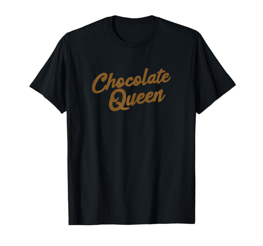 Chocolate Lover Cute Girls Chocolate Queen T-Shirt