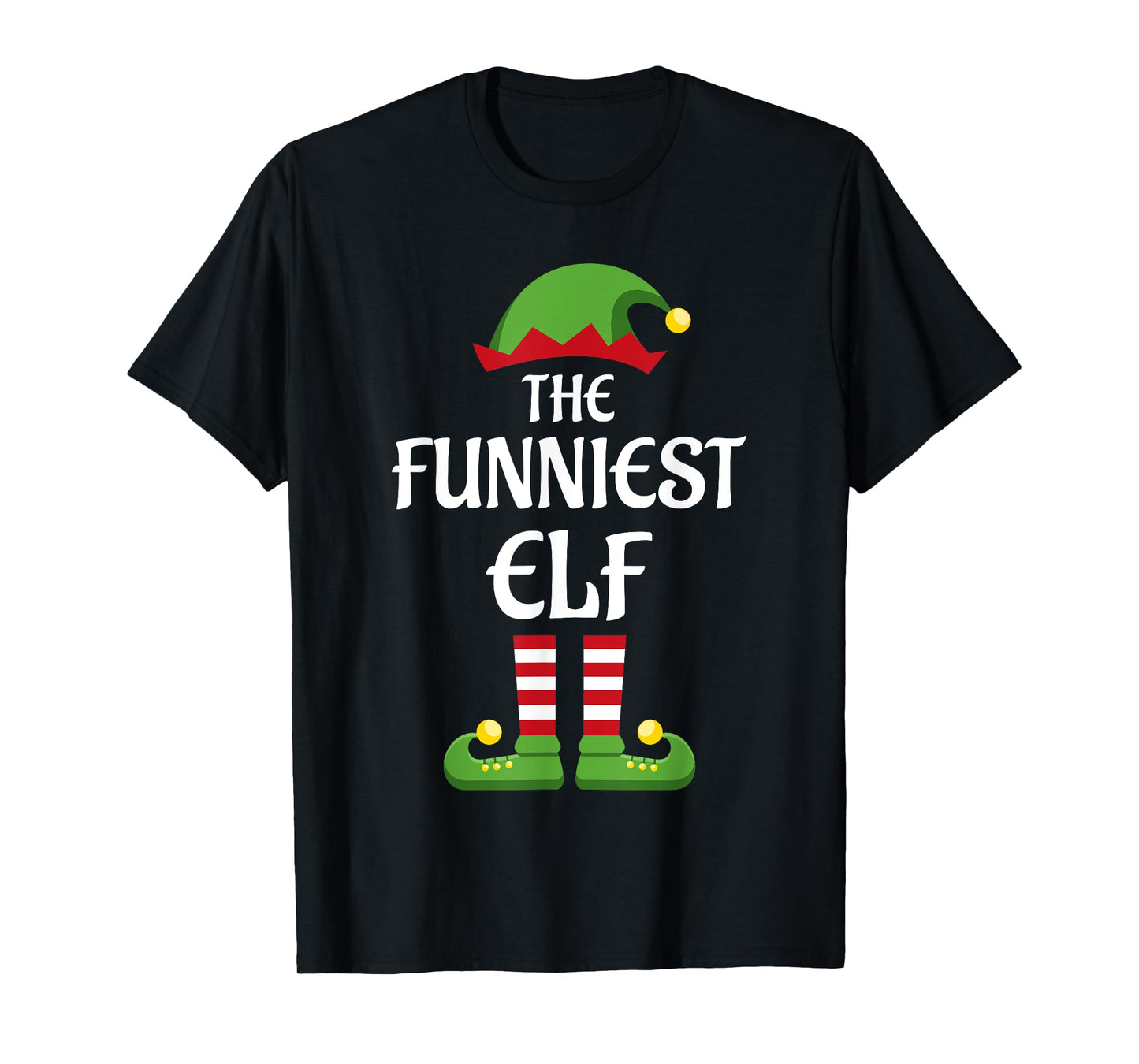 Funniest Elf Family Matching Group Christmas T-Shirt