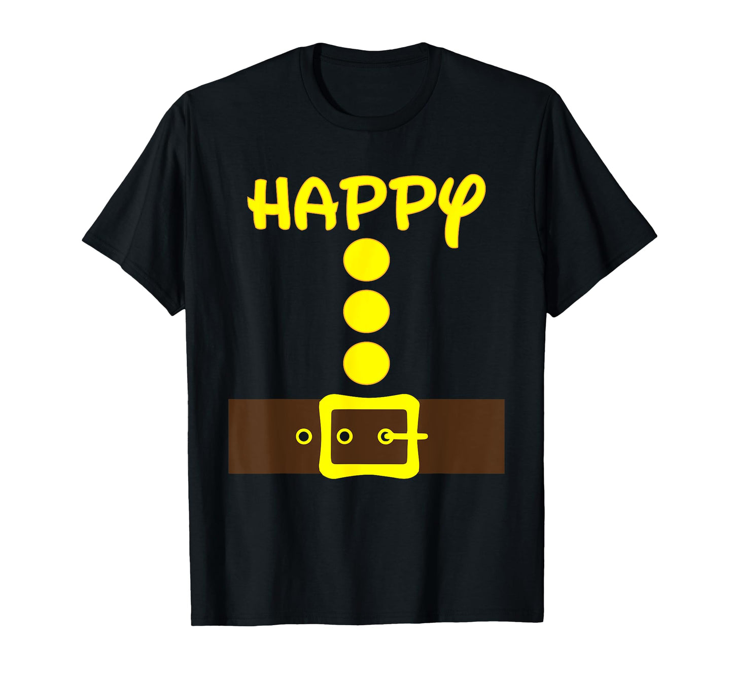 Dwarf Easy Halloween Men Women Kids Group Costume Matching T-Shirt
