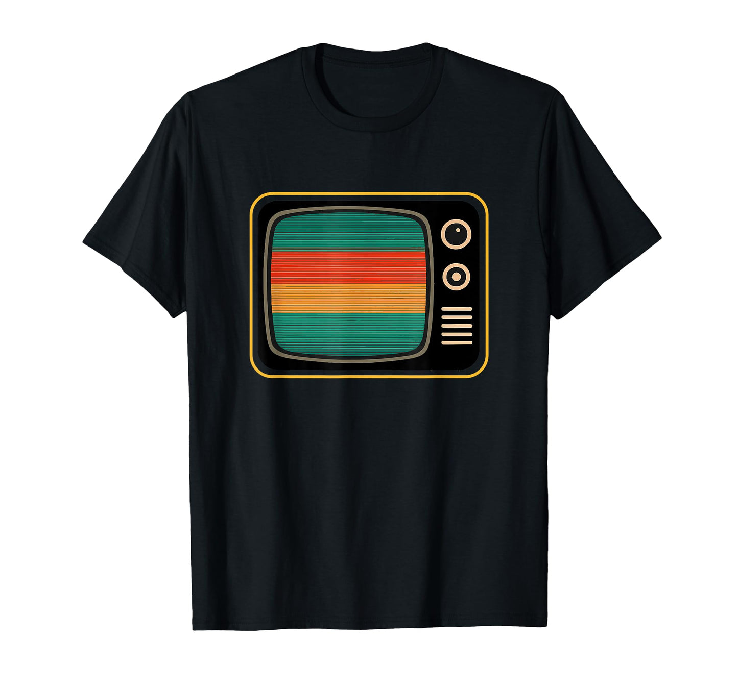 Retro TV Screen Old School Vintage Nostalgia Tech Costume T-Shirt