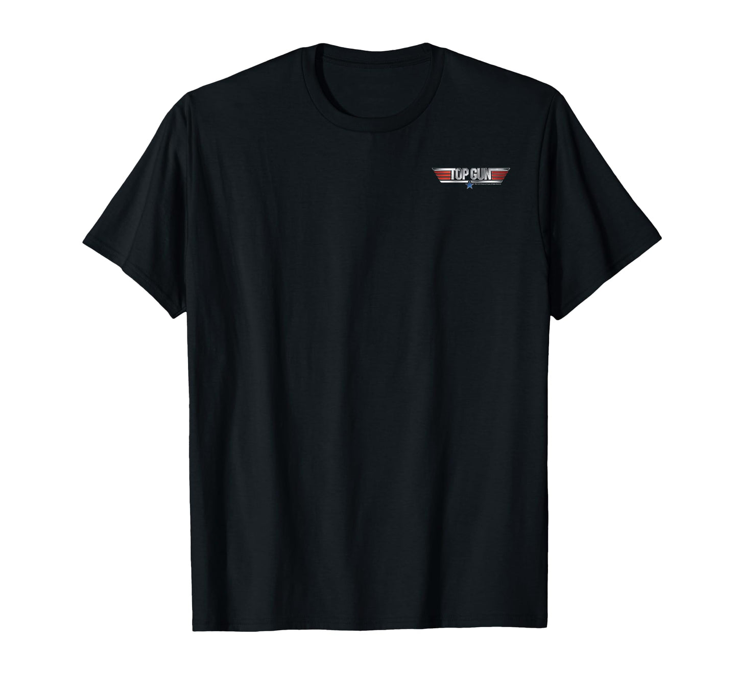 Top Gun Tom Kazansky Iceman Front Back T-Shirt