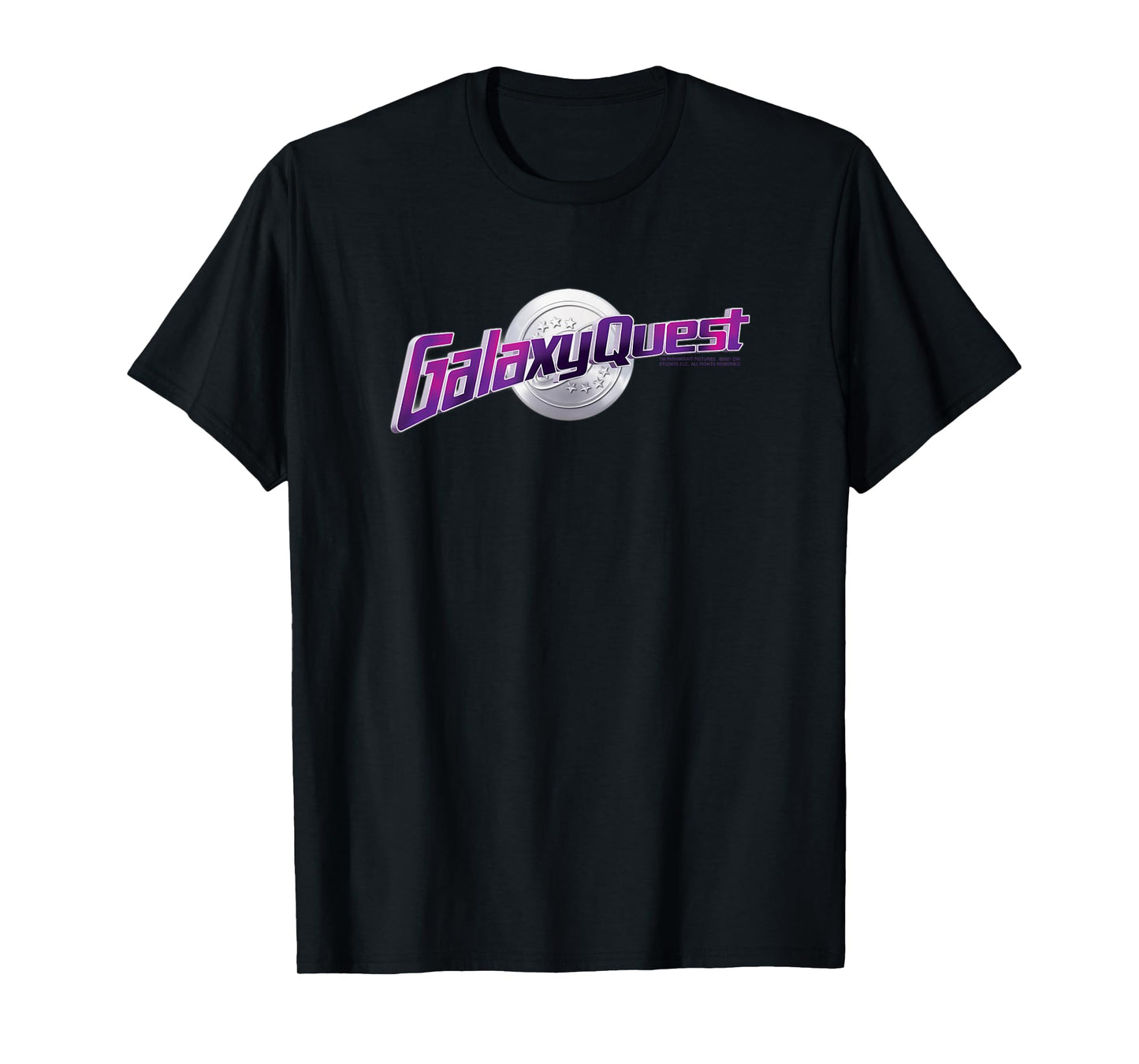 Galaxy Quest Chrome Logo T-Shirt