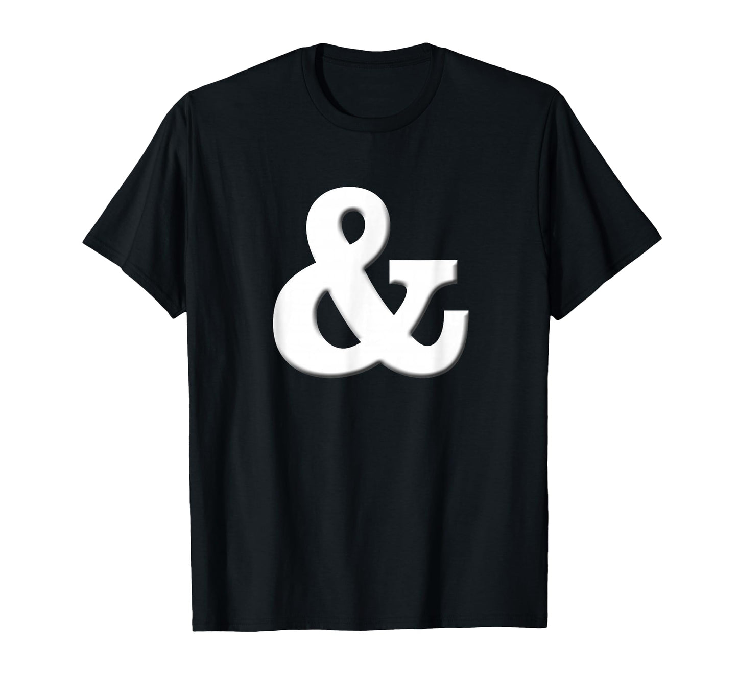 Letter Ampersand & halloween tee shirt