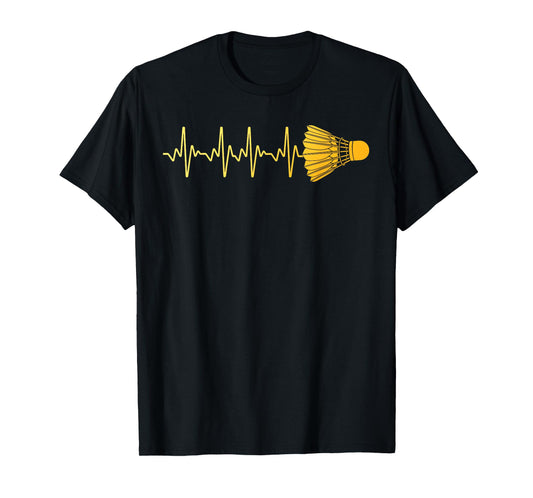Badminton Art for Men Women Badminton Lover Badminton Player T-Shirt