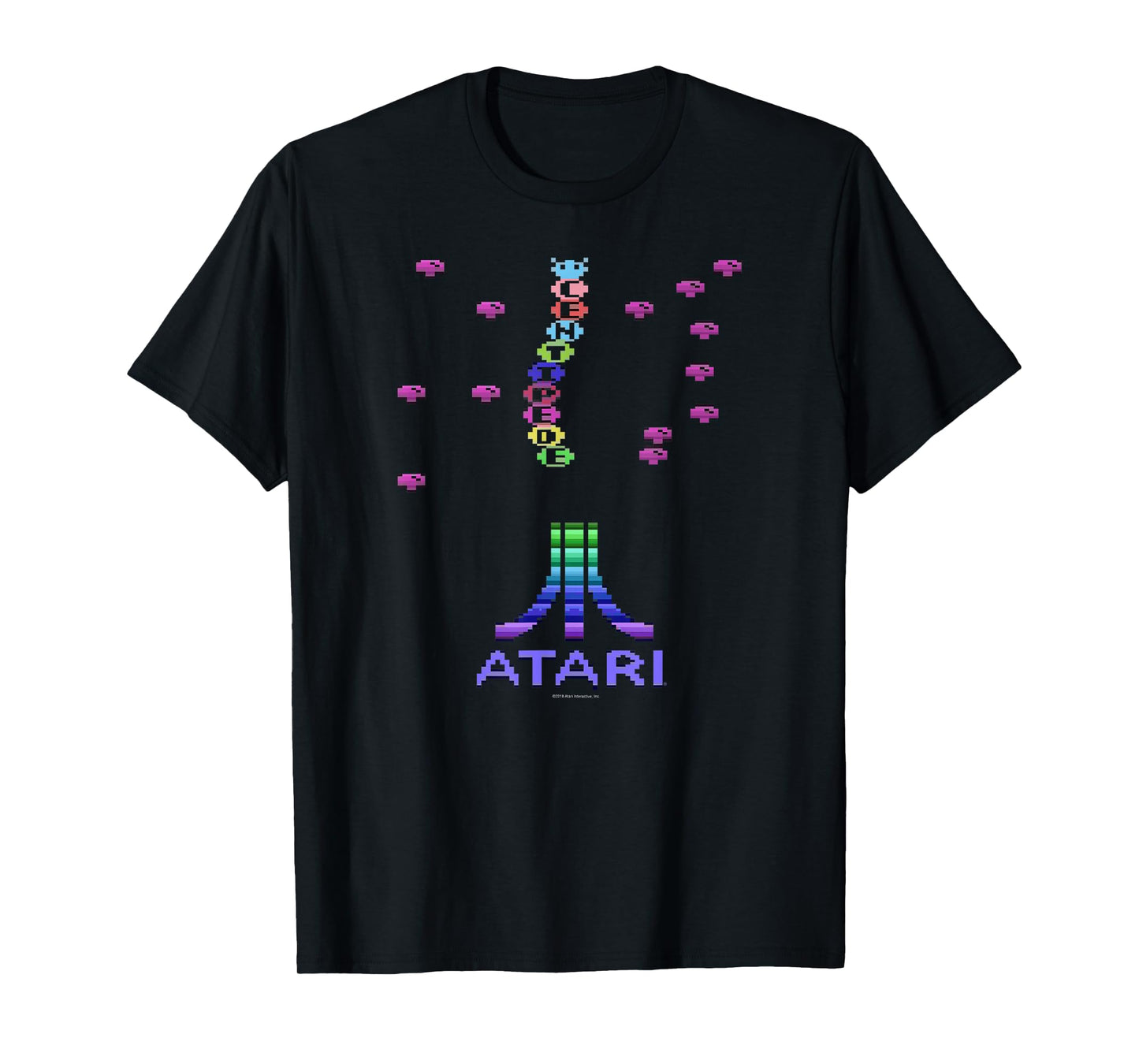 ATARI Centipede Arcade 8 Bit Gamer Design T-Shirt