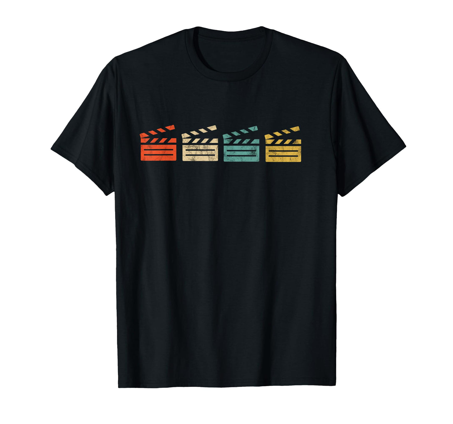 Filmmaker Retro Clapboard Cinematographer Filmmaking T-Shirt