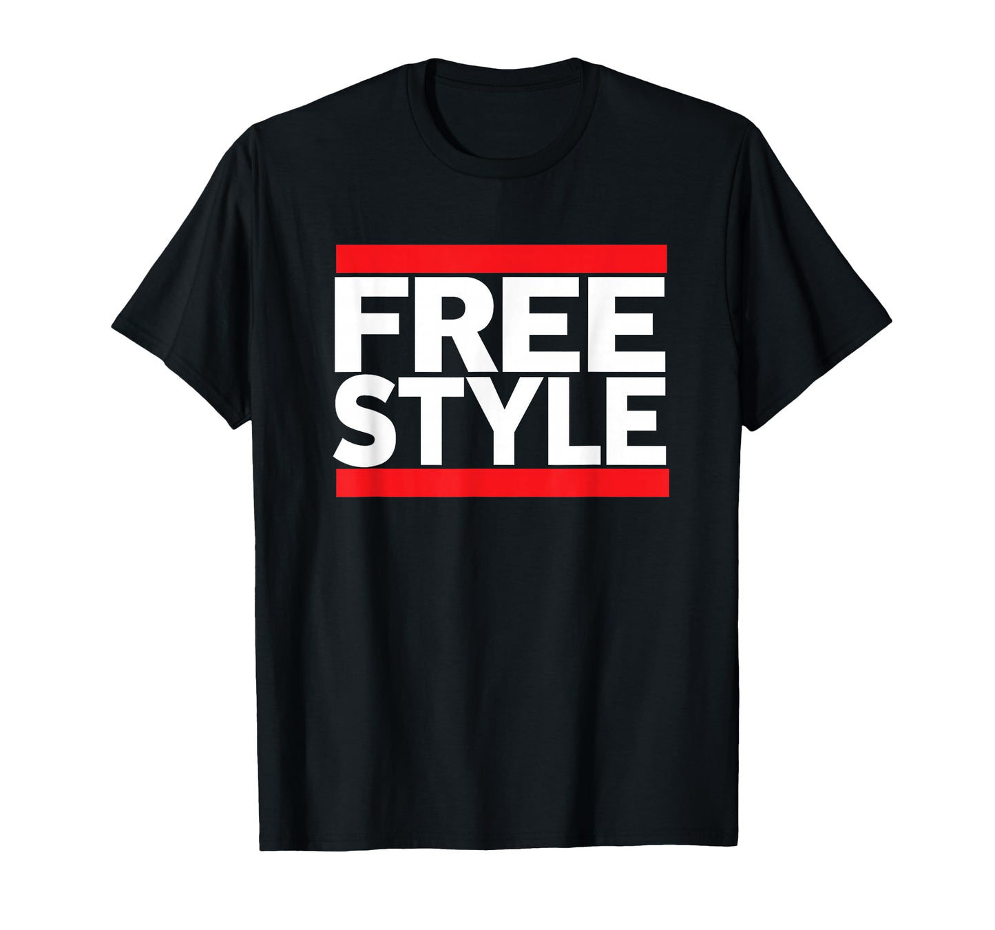Freestyle Music Fan 80s Retro Rap Style Graphic T-Shirt