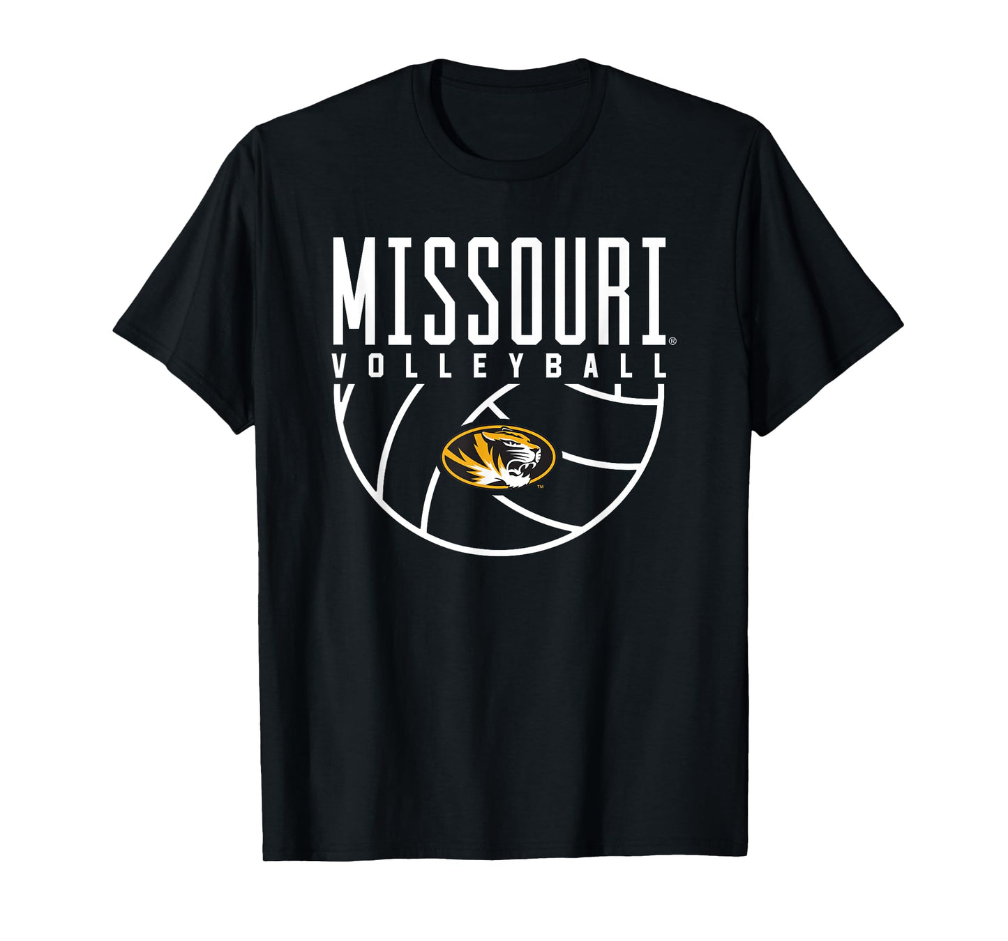 University of Missouri Mizzou Tigers Volleyball Arch T-Shirt