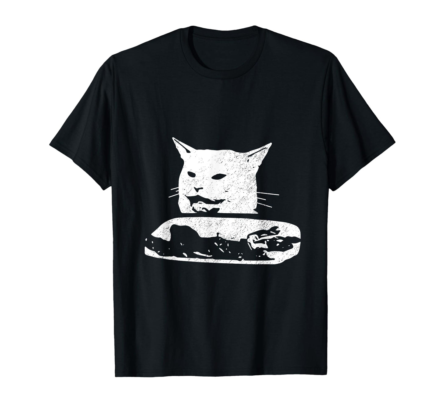 Vintage Confused Gato - Woman Yelling At Cat Meme T-Shirt