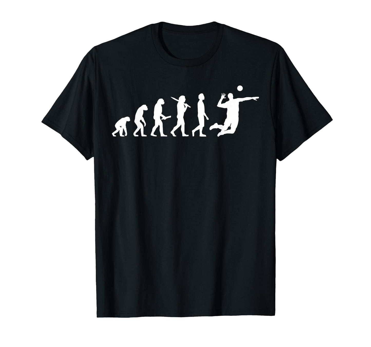 Volleyball Evolution - Volleyball Player T-Shirt