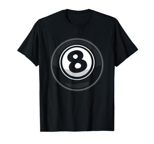 Matching Halloween Costume Set Billiard Balls 8 Ball T-Shirt