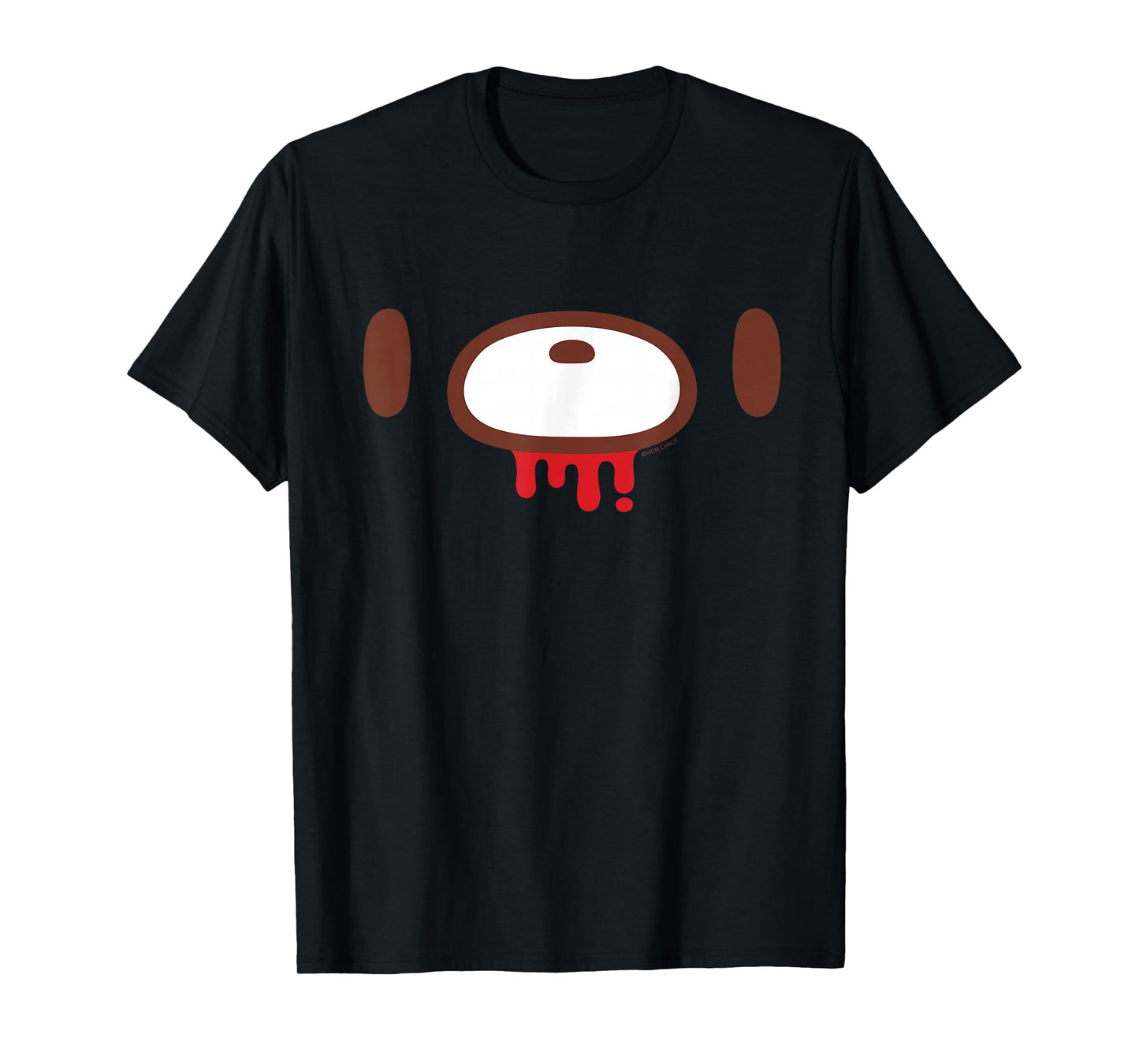 Gloomy Bear The Naughty Grizzly Face Print Anime Manga T-Shirt