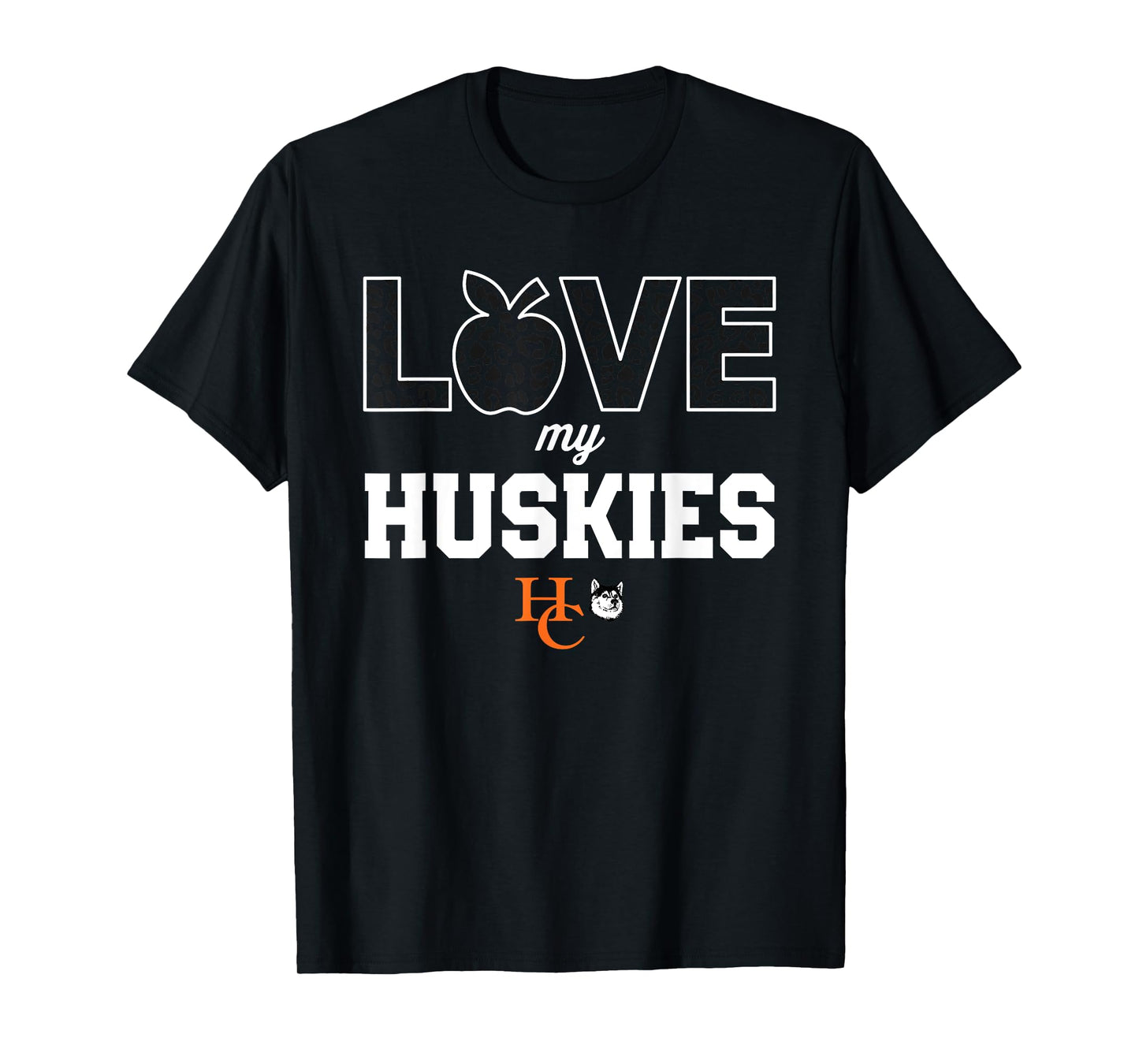 Harbor Creek Huskies Logo Love My Team HS T-Shirt