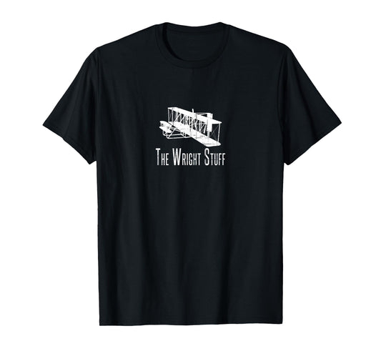 The Wright Stuff Wright Flyer General Aviation Pilot T-Shirt T-Shirt