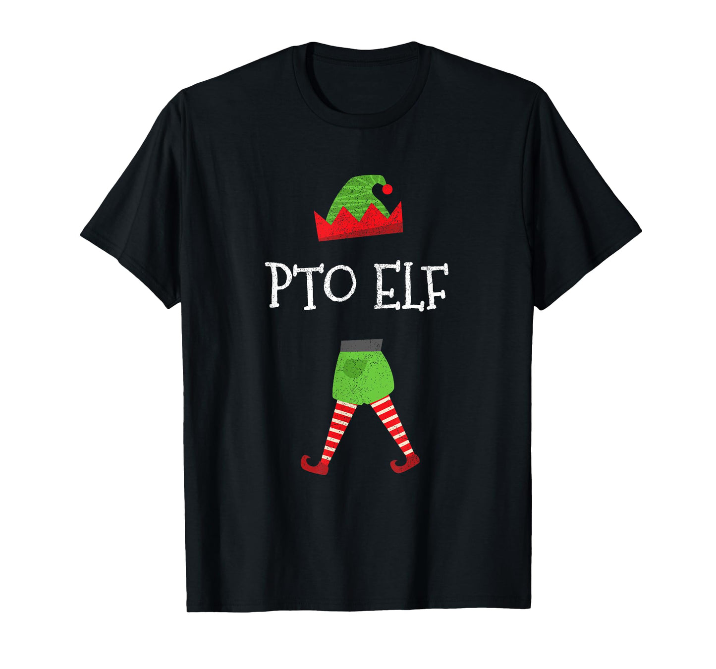 PTO School Elf Christmas Matching Family Group T-Shirt T-Shirt