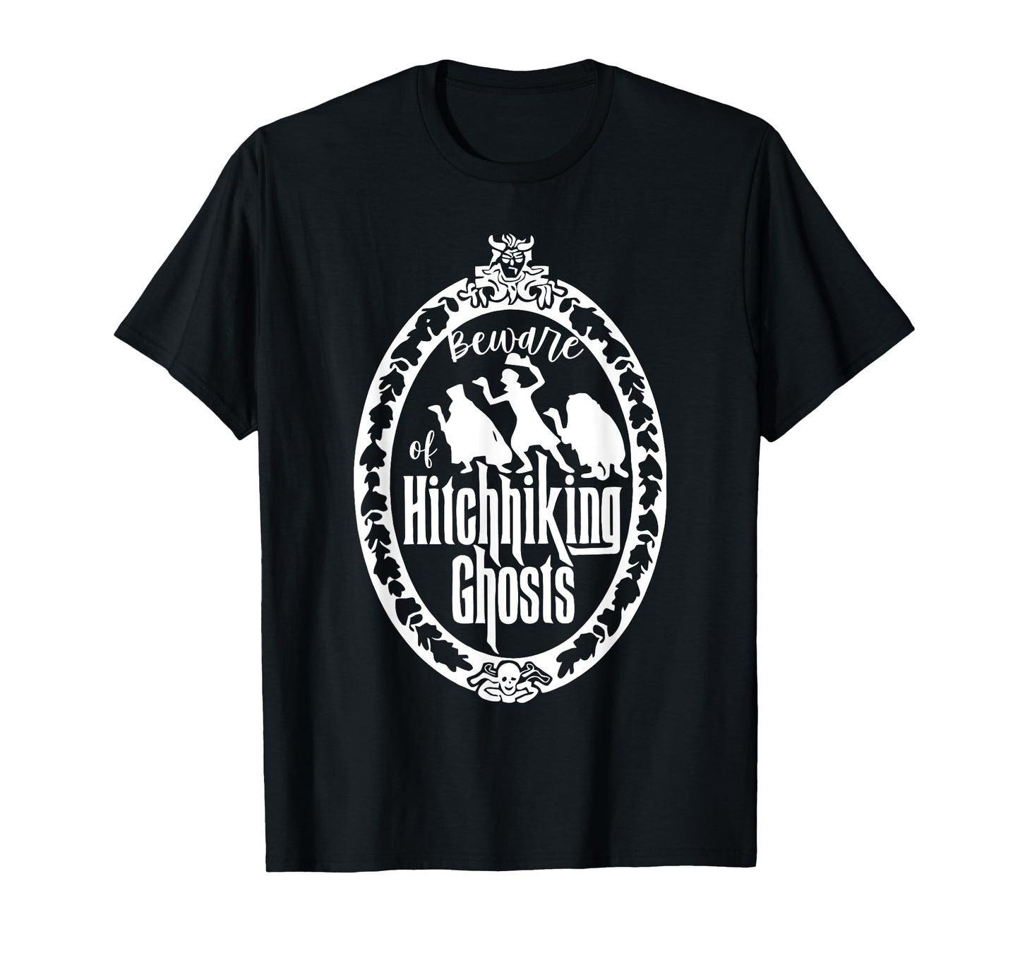 Beware Of Hitchhiking Ghost Halloween T-Shirt