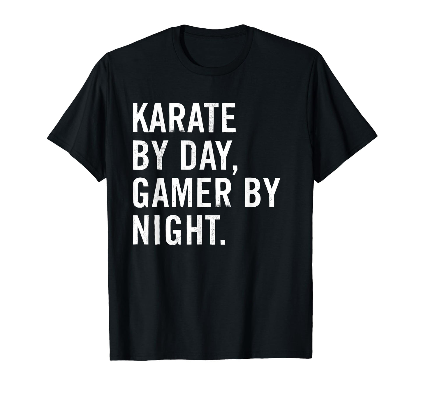 Karate By Day Gamer By Night T-Shirt