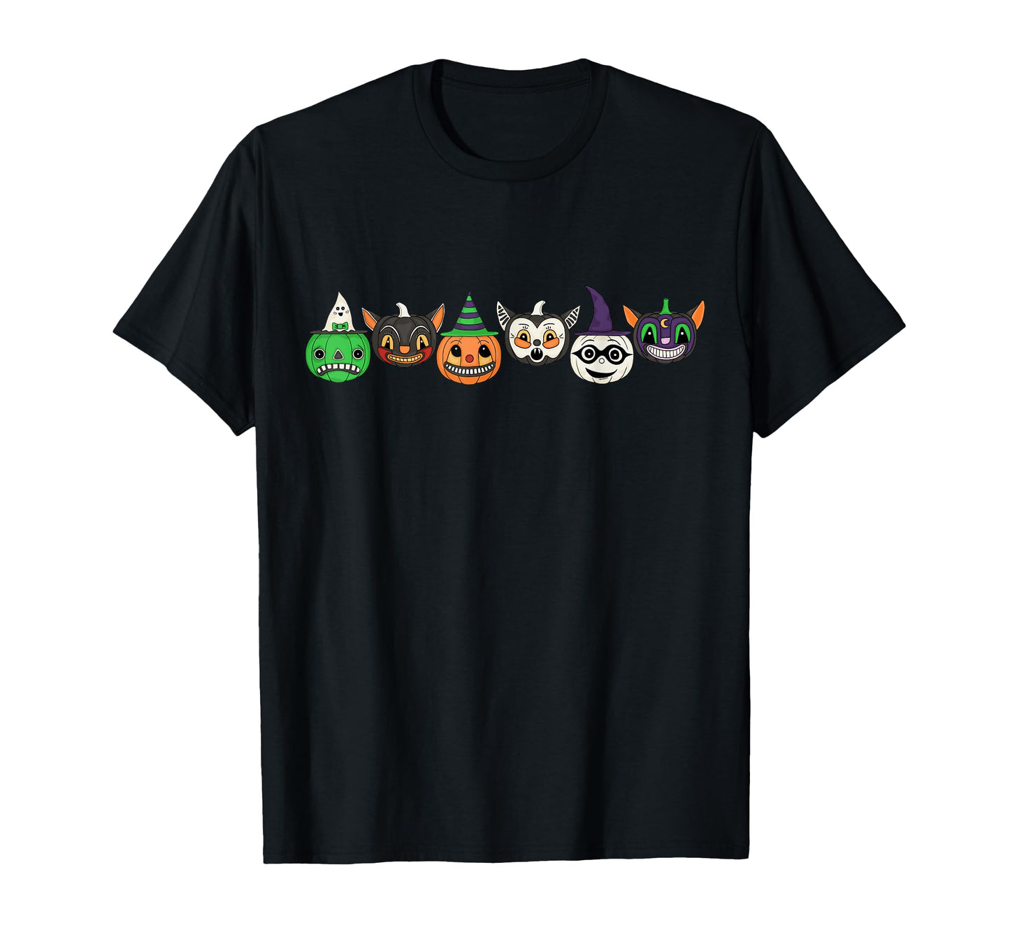 Painted Pumpkins Vintage Vibes T-Shirt
