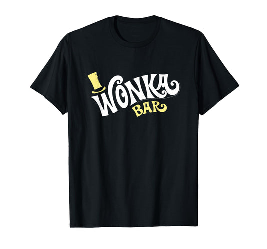 Willy Wonka and The Chocolate Factory Wonka Bar Movie T-Shirt