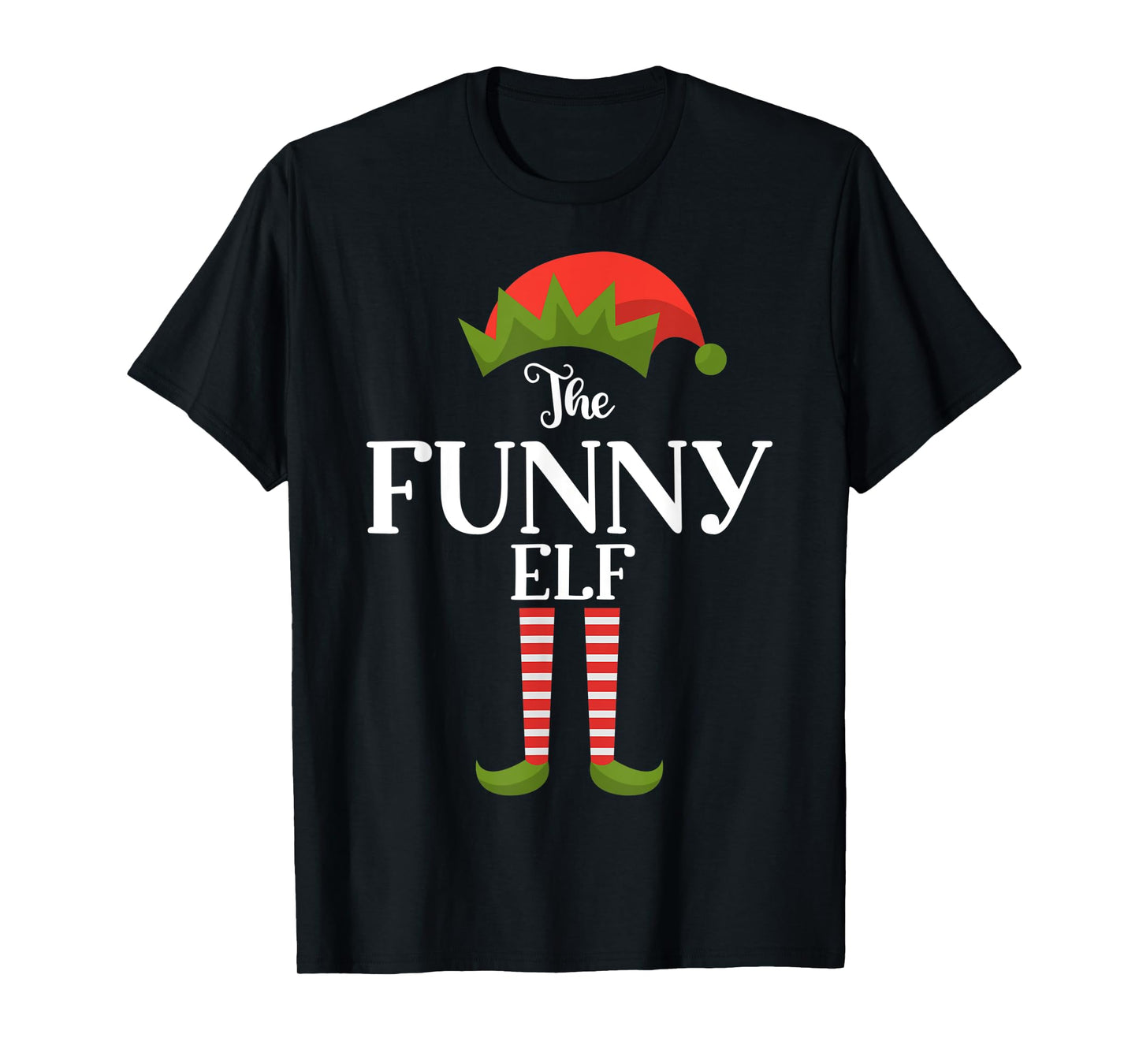 The Funny Elf Xmas Funny Family Matching Group Christmas T-Shirt