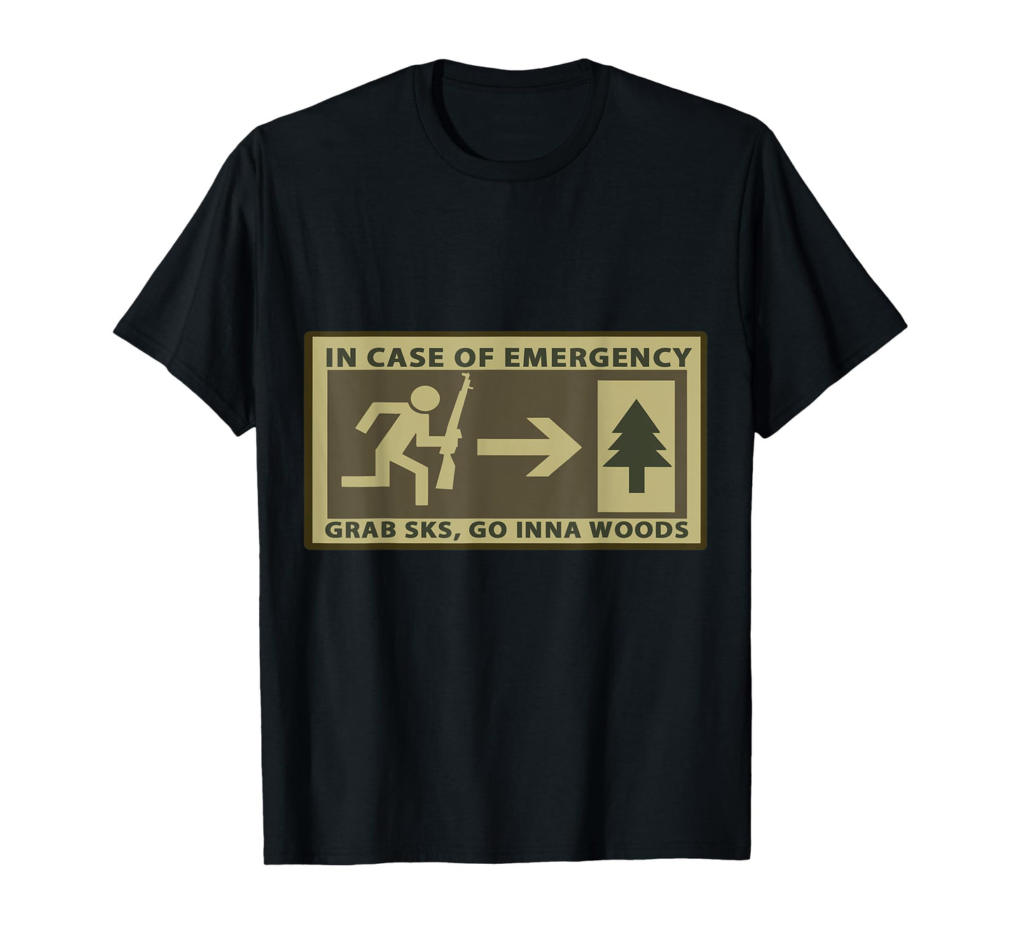 GO INNA WOODS T-Shirt, SKS T-Shirt