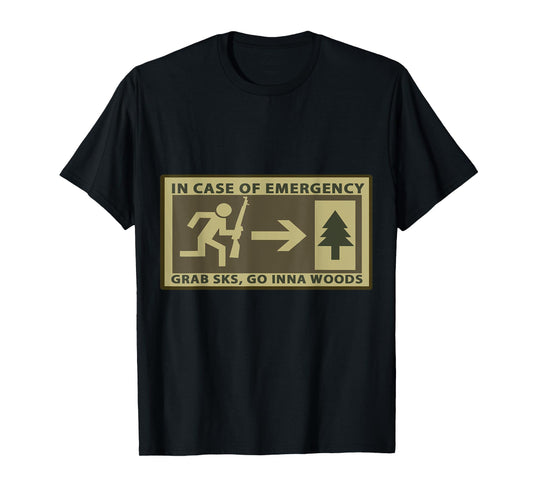GO INNA WOODS T-Shirt, SKS T-Shirt