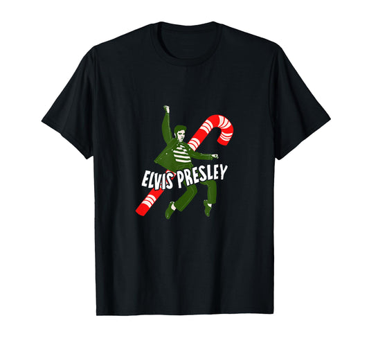 Elvis Candy Cane T-Shirt