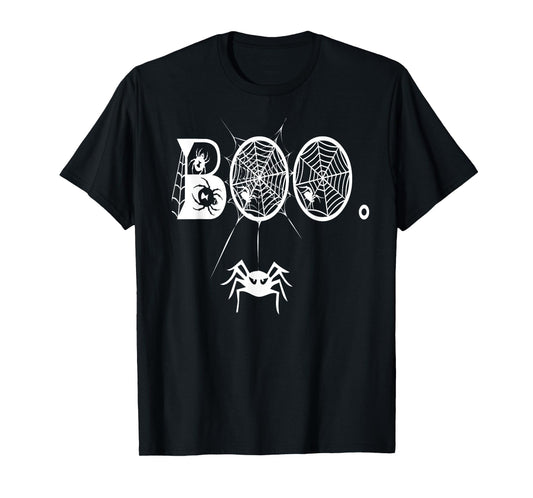 Boo Spiders Tshirt Creepy Halloween Spiders Costume Gift T-Shirt