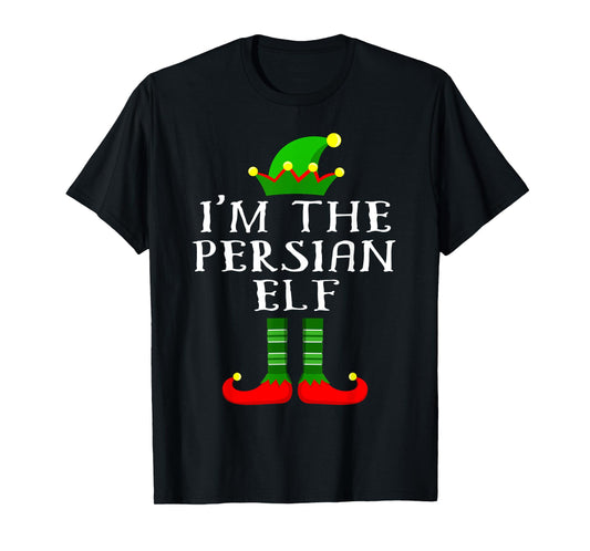 Iranian Persian Elf T Shirt Matching Family Christmas Tee T-Shirt