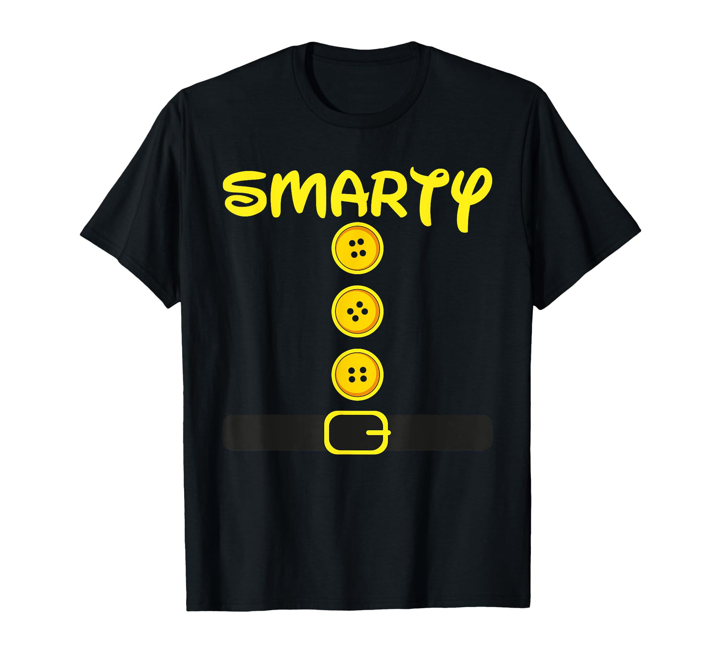 Smarty Dwarf Costume Color Family Matching Dwarf Halloween T-Shirt