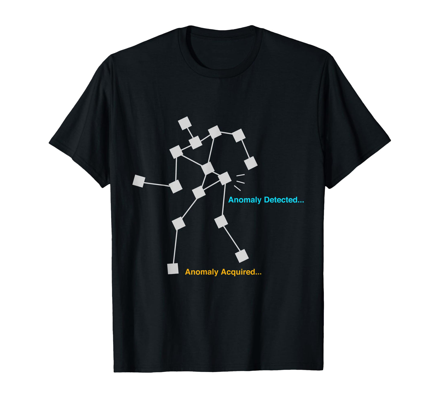 Ghost Hunting SLS Paranormal Spirit Funny Anomaly Detected T-Shirt