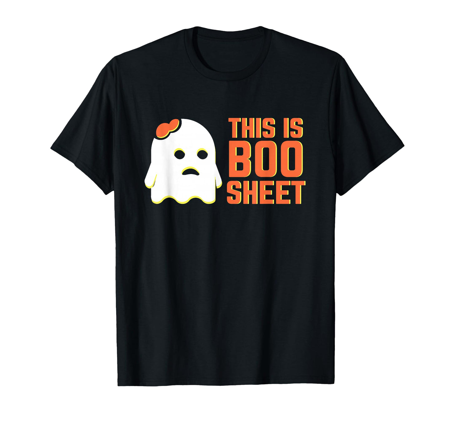 Funny Halloween Ghost This Is Boo Sheet T-Shirt