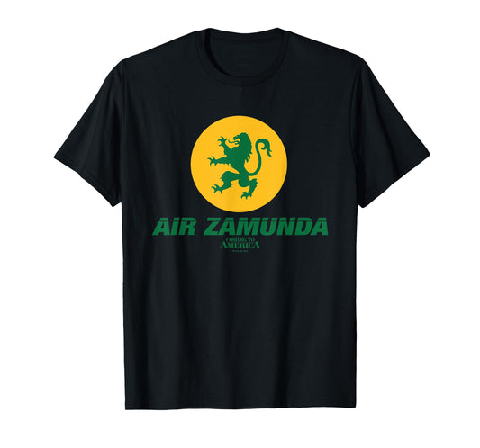 Coming To America Air Zamunda Green Lion Logo T-Shirt